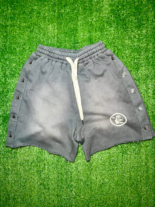 Hellstar Snap Grey Shorts