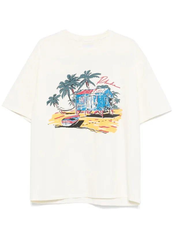 Port De Rhude T Shirt Cream
