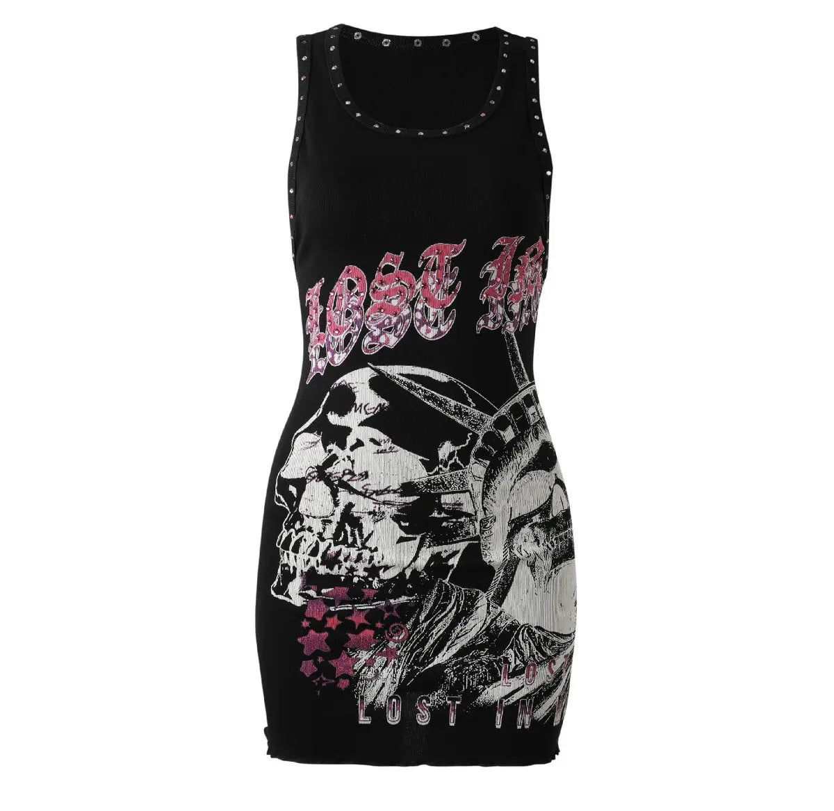 Lost Intricacy 'Fatal Empire' Black Dress