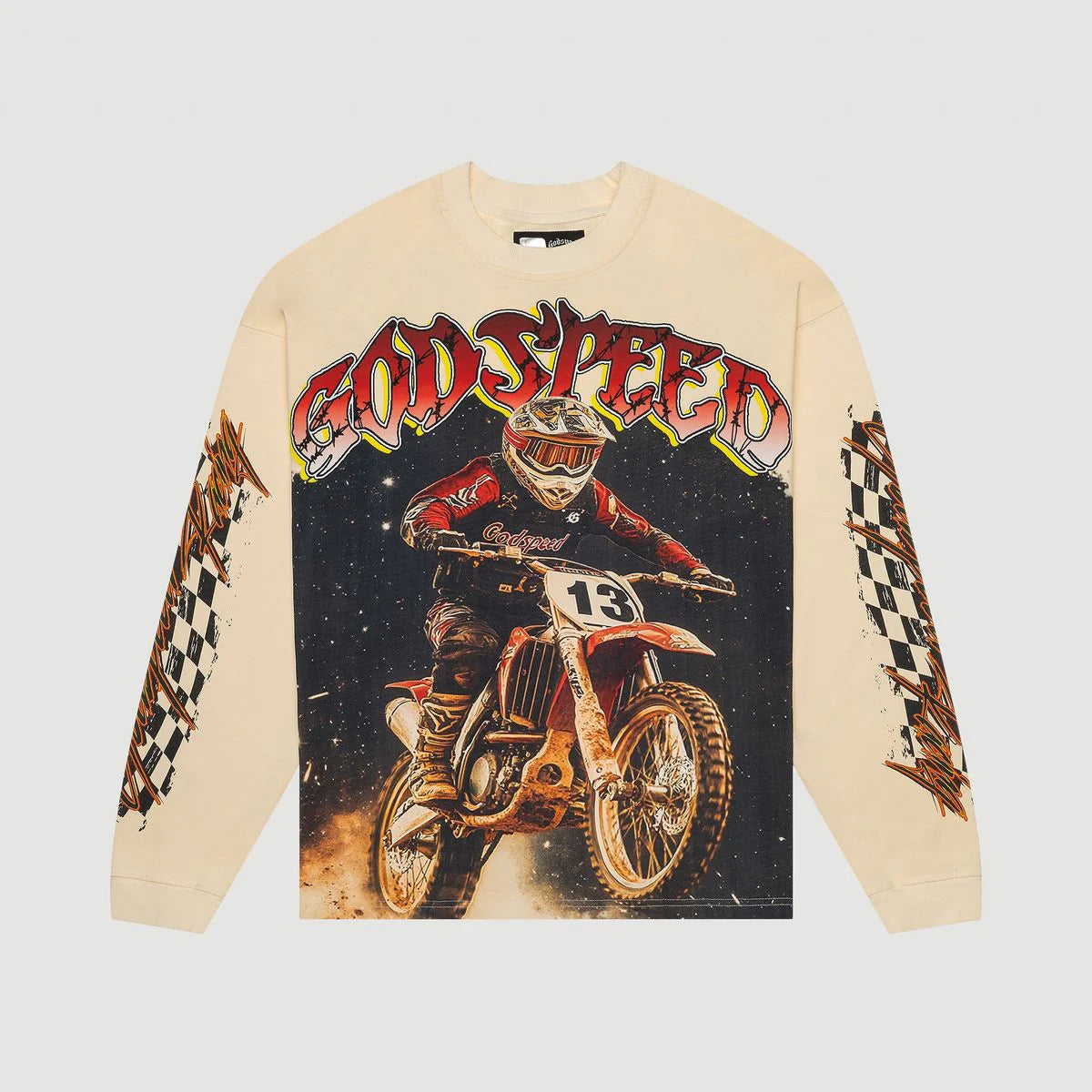 Godspeed Full Throttle Bone LS Tee
