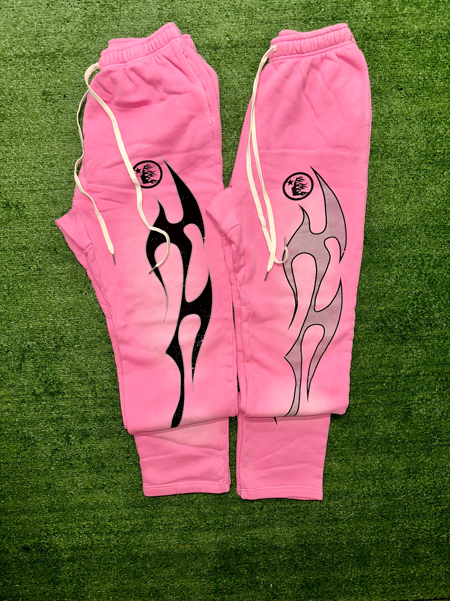 Hellstar Future Flame Sweatpants Pink