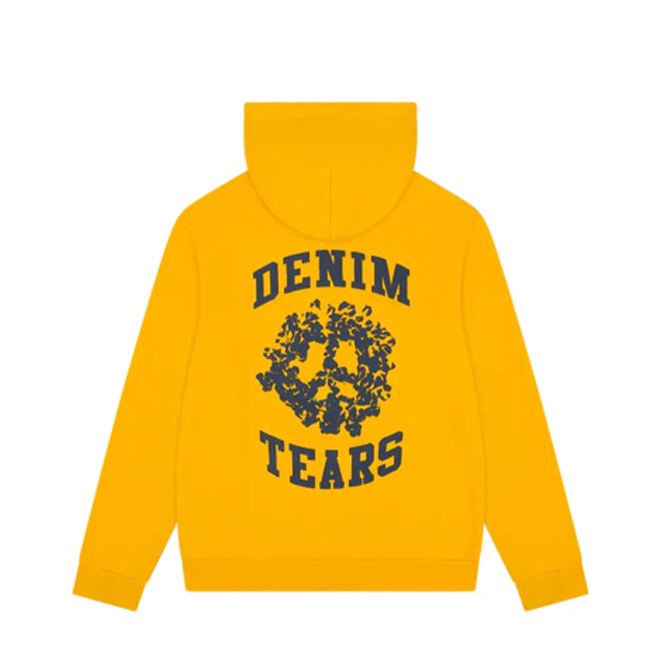 Denim Tears Denim University Zip Hoodie Yellow