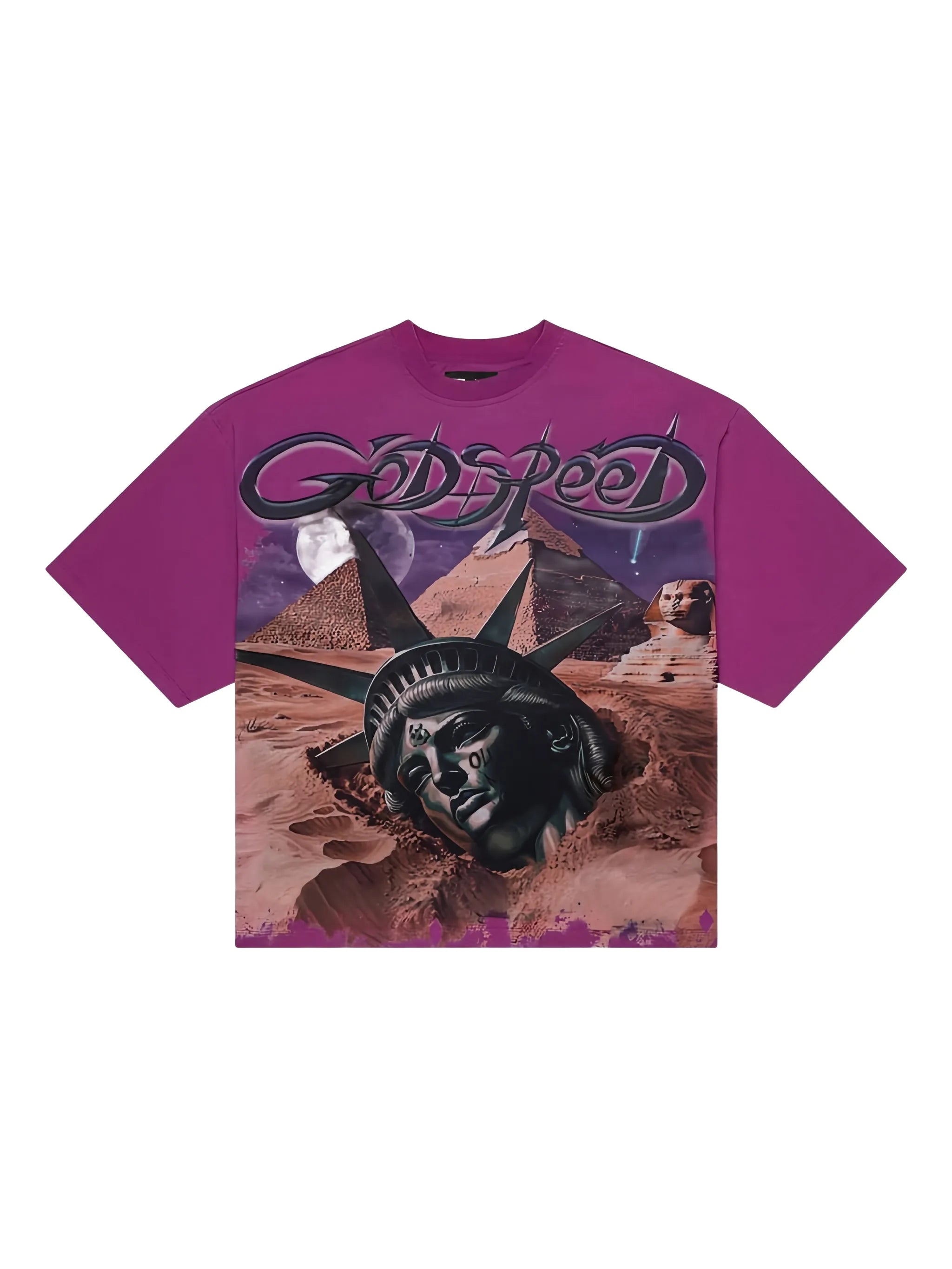Godspeed Mother Cairo T-Shirt Purple