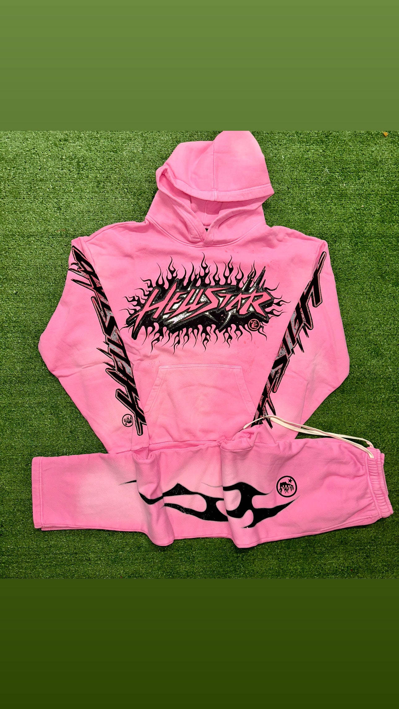 Pink Hellstar Hoodie Brainwashed