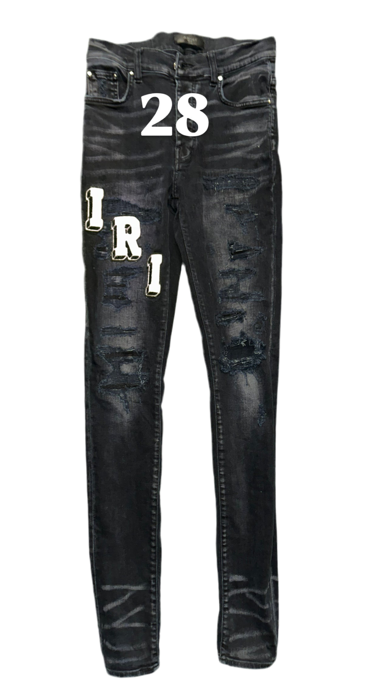 Amiri Logo Jeans