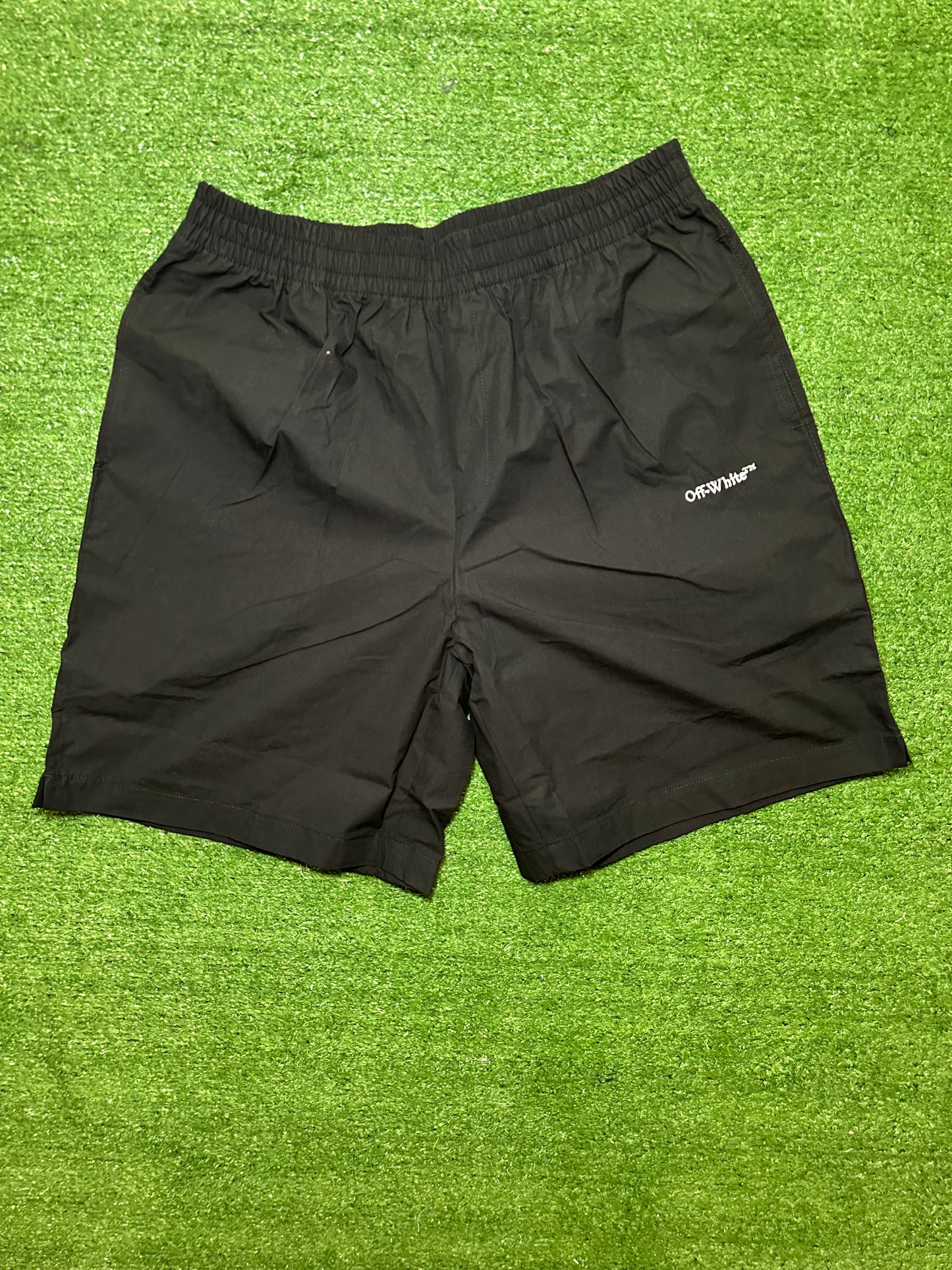 Off-White Nylon Shorts Black