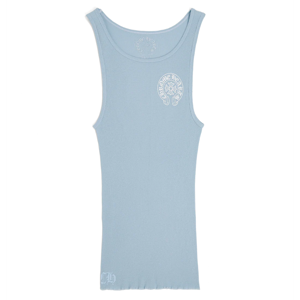Chrome Hearts Rib Tank Baby Blue