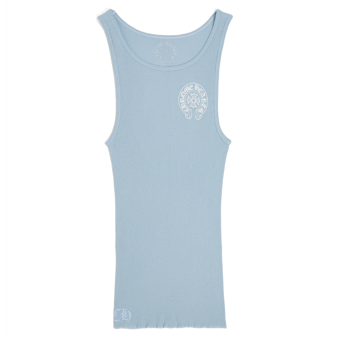 Chrome Hearts Rib Tank Baby Blue