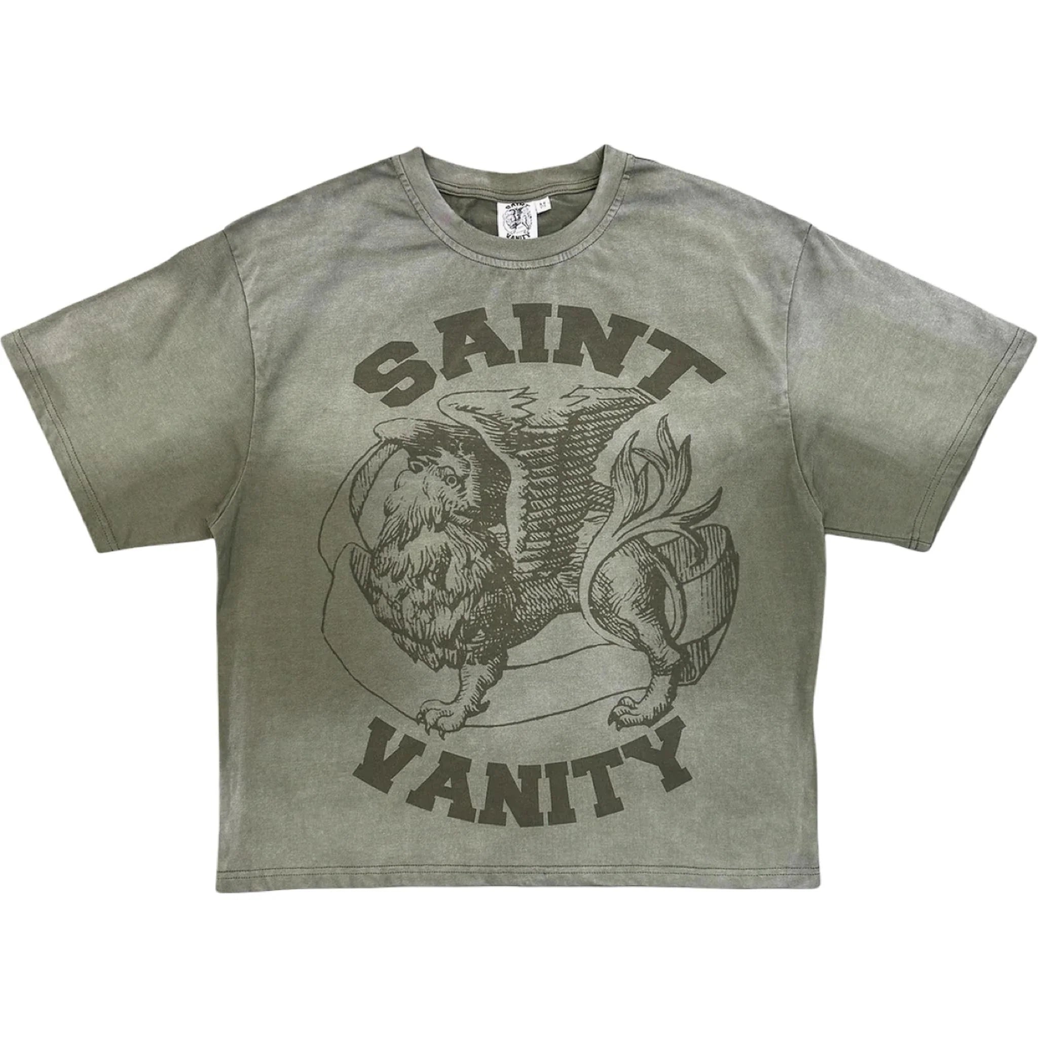 Saint Vanity Green Griffin T-shirt
