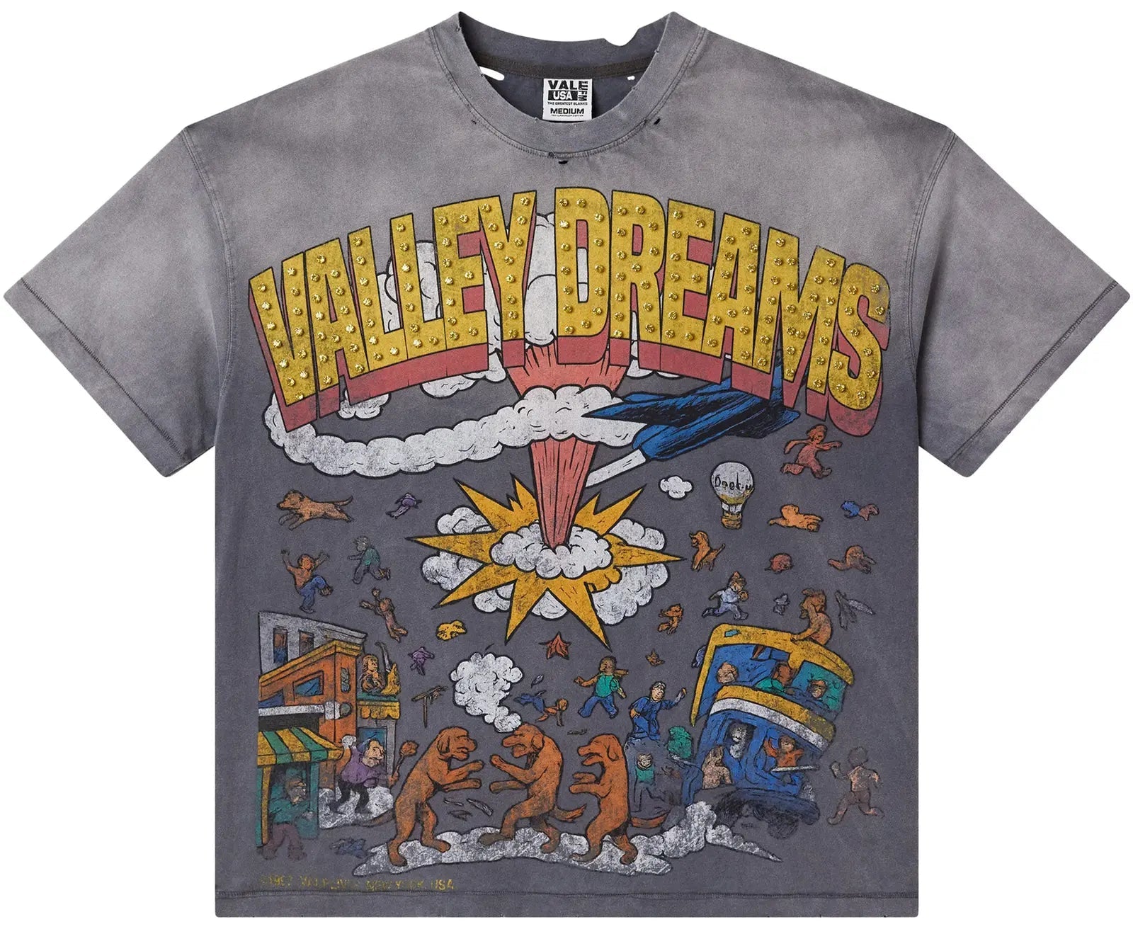 Vale Forever Faded Chaos Tee