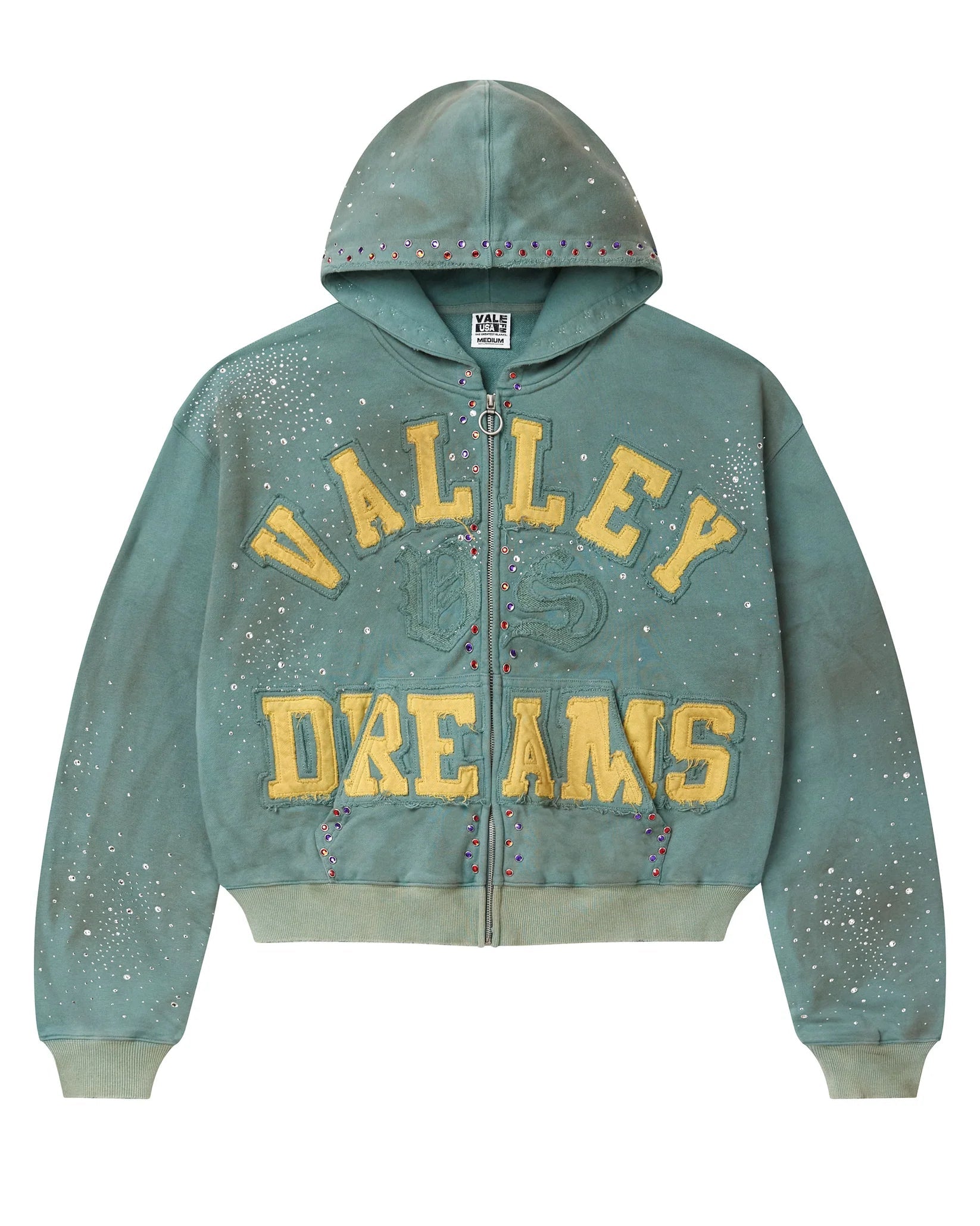 VALE FOREVER BANK ZIP UP HOODIE