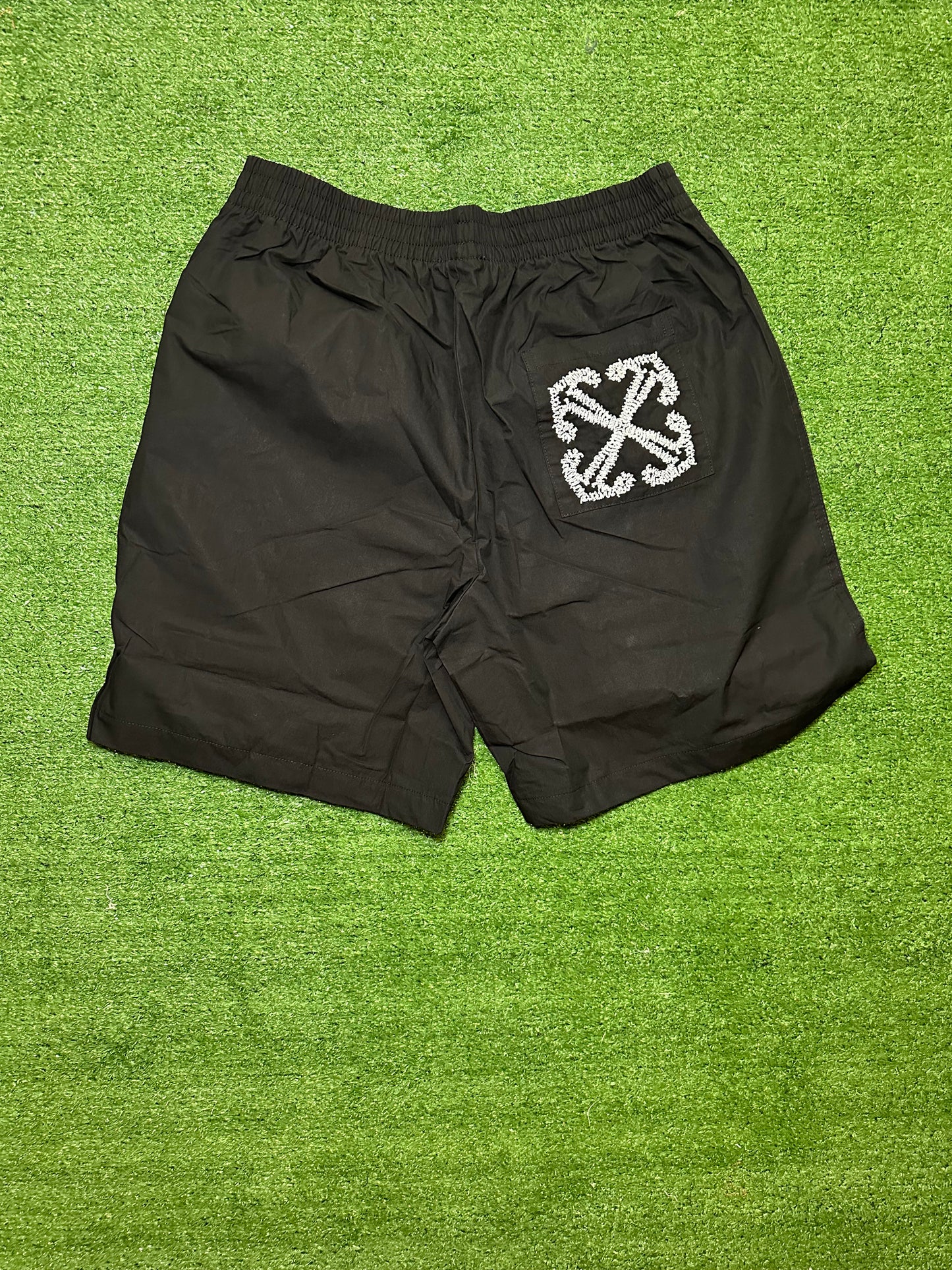 Off-White Nylon Shorts Black