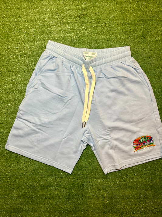 Casablaca Shorts Sky Blue