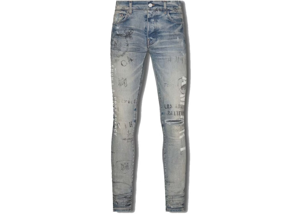 Amiri Military Stencil Jeans