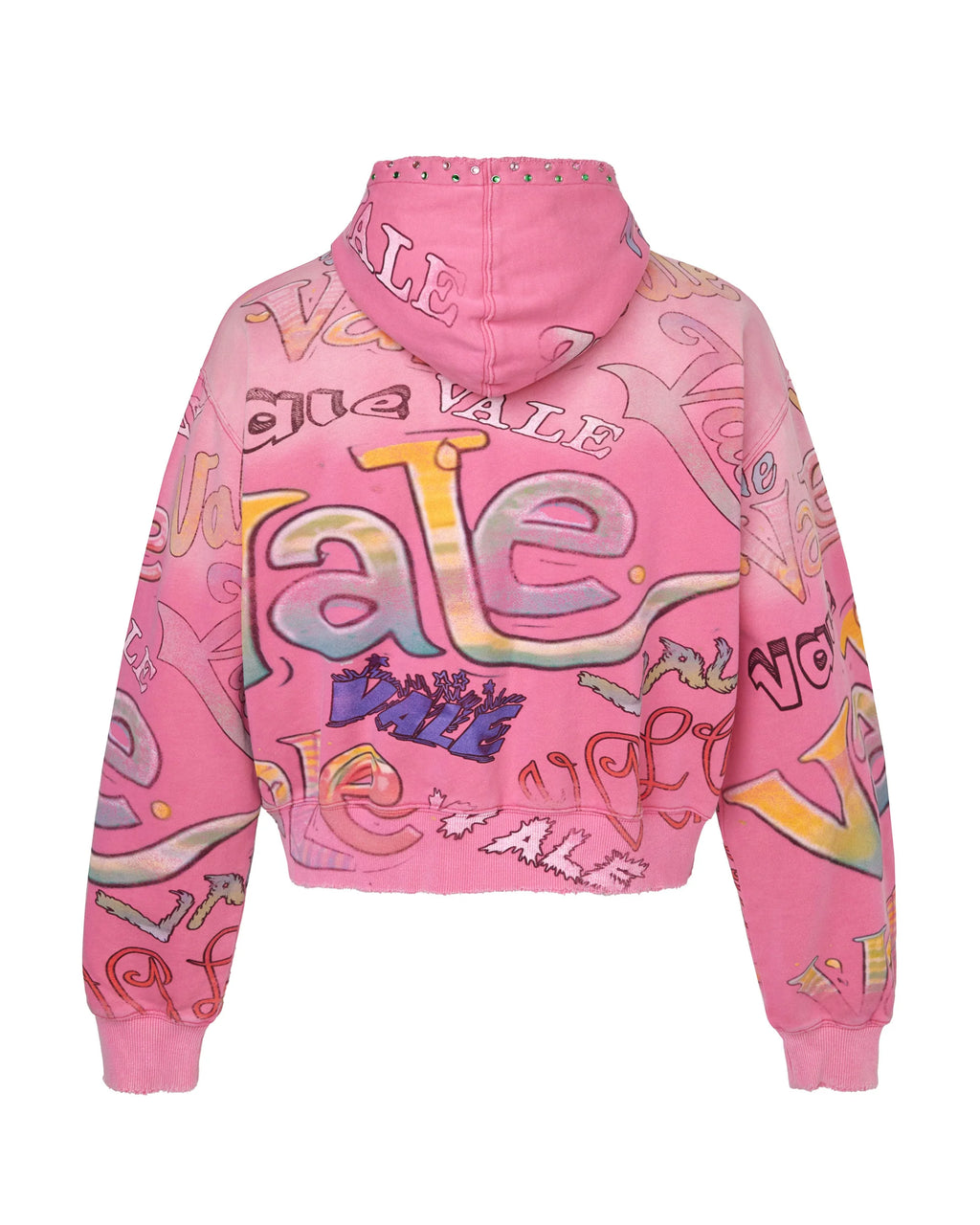 Vale Forever 'BubbleGum' Zip Up Hoodie