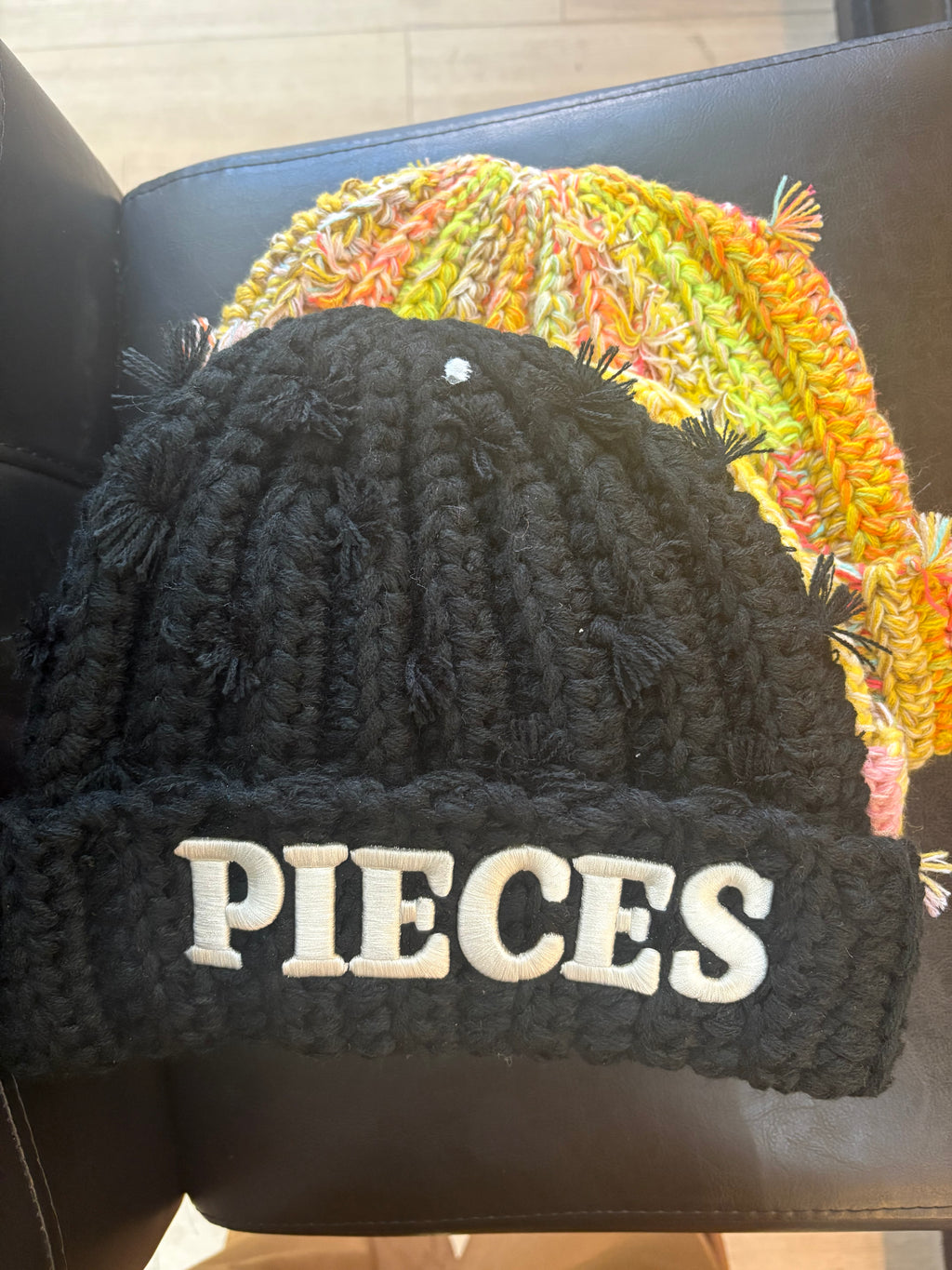 Pieces University knitted Beanie