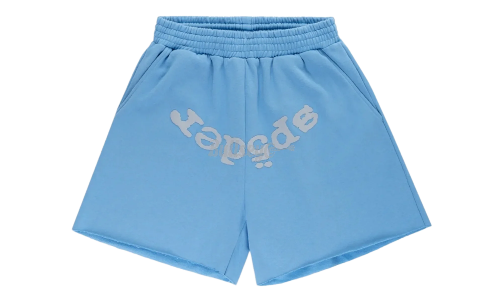 Sp5der OG Web V2 Shorts Dusty Blue