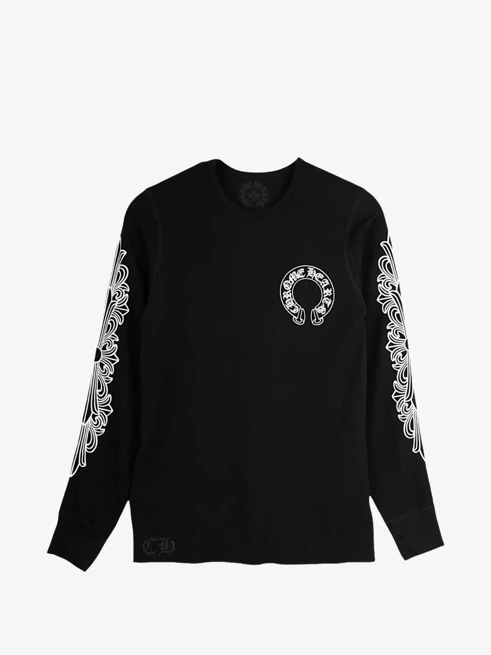 Chrome Hearts horseshoe floral thermal T-shirt