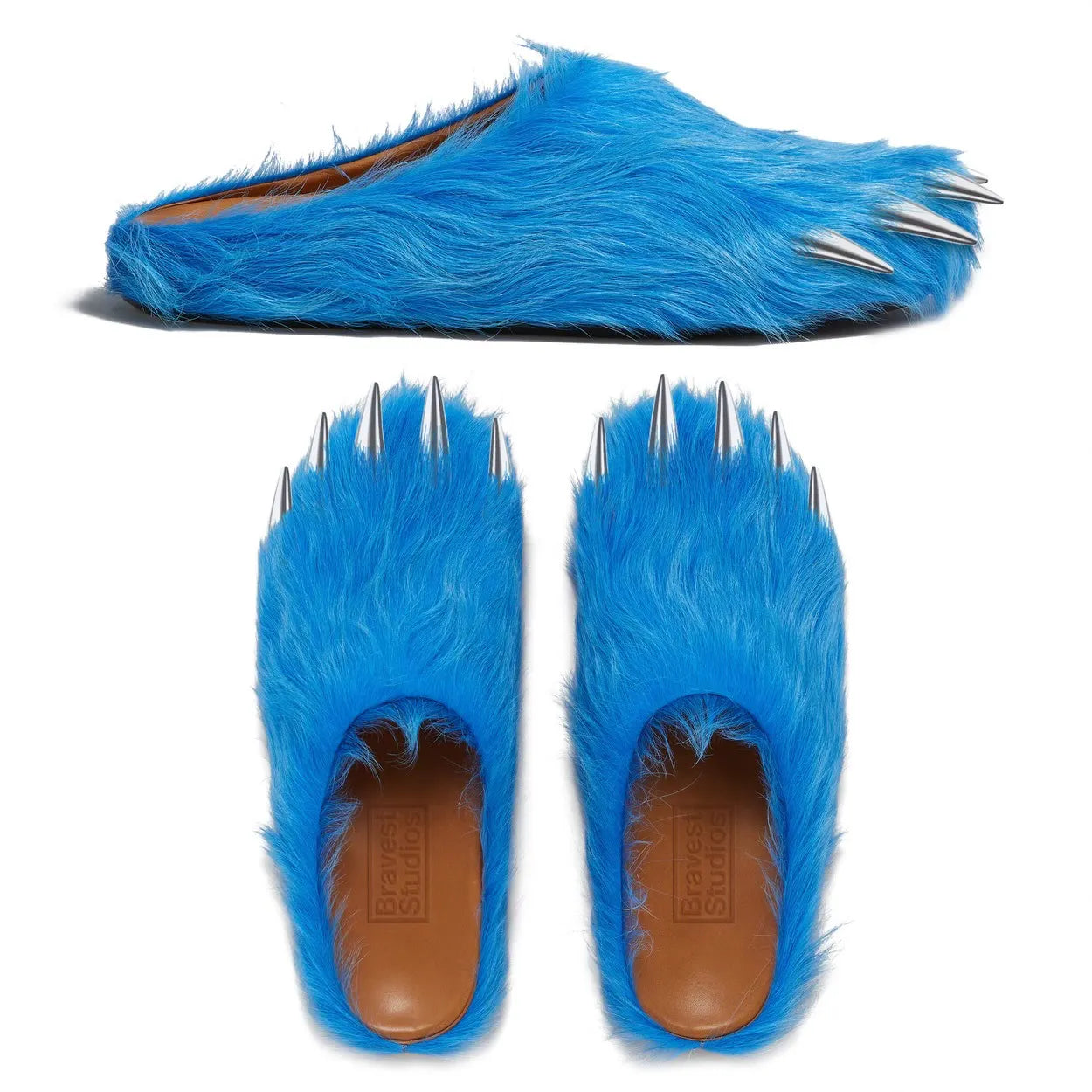 Bravest Blue Bear Claw Mules