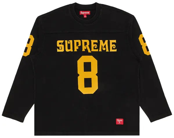 Supreme Affiliated Long-Sleeve Football Top 'Black'