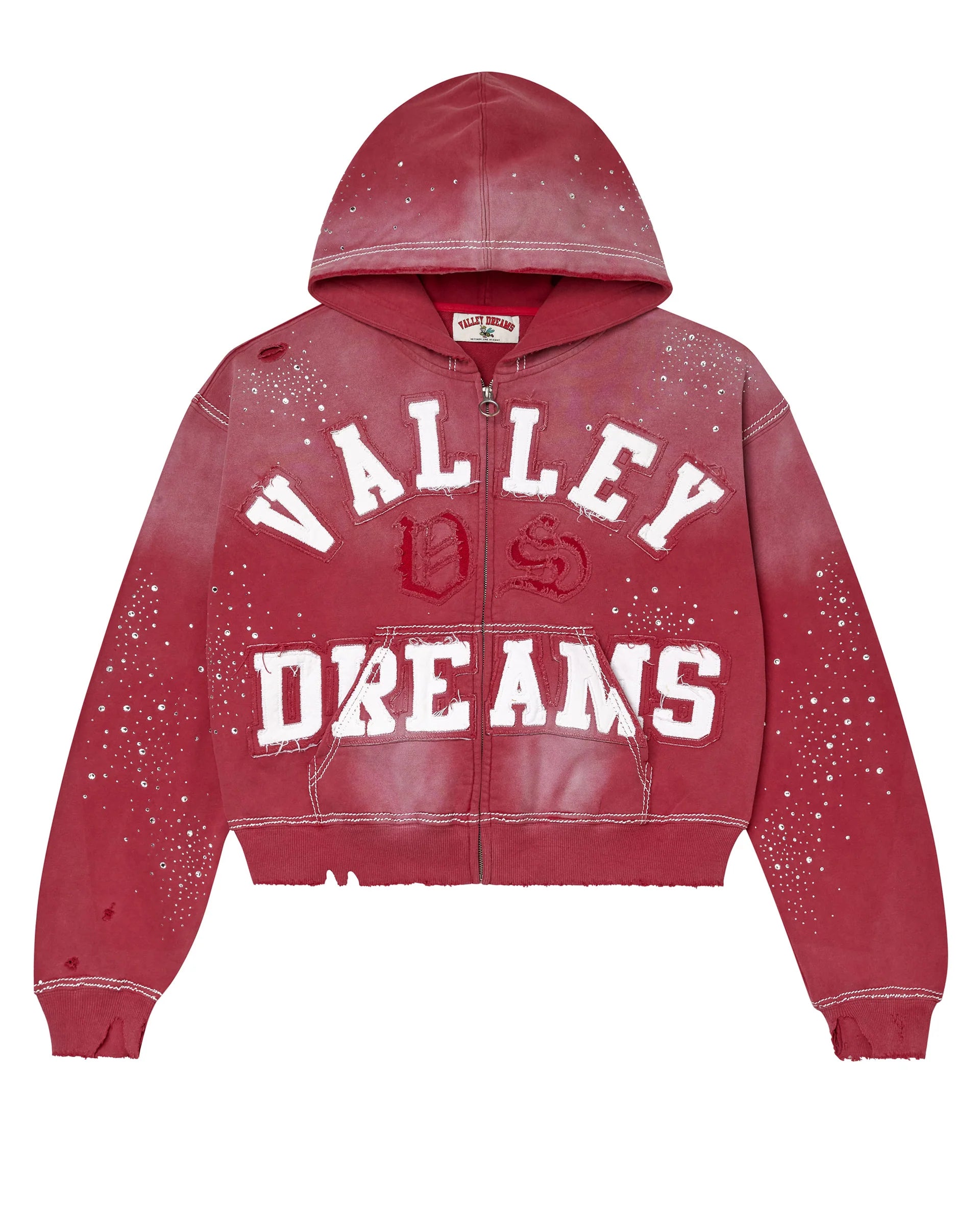 VALE FOREVER Classico zip up ruby