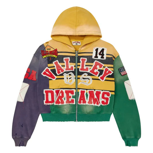 Vale Forever Collage Zip Up