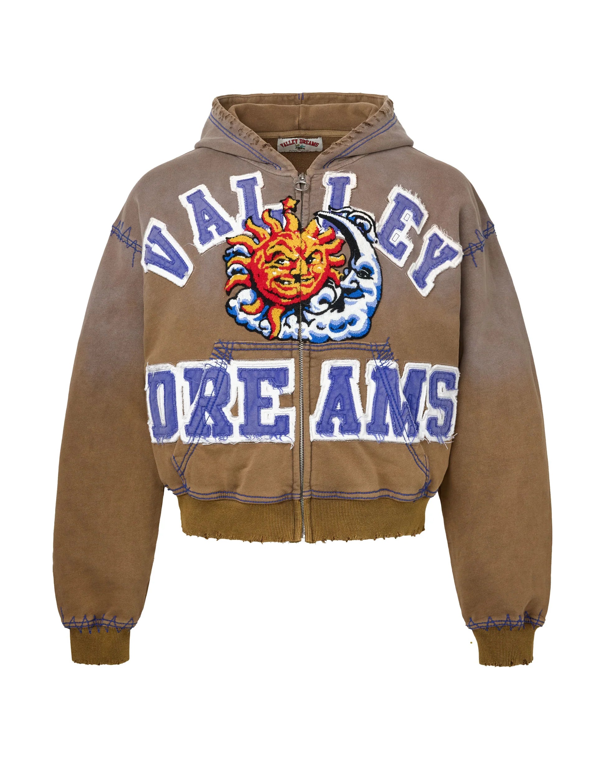 Vale Sunny Zip Brown
