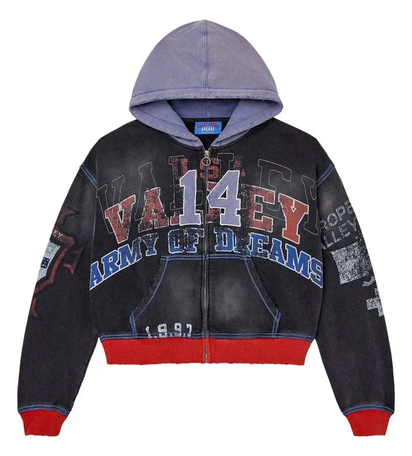 Vale Forever Big 14 ZIP UP Hoodie