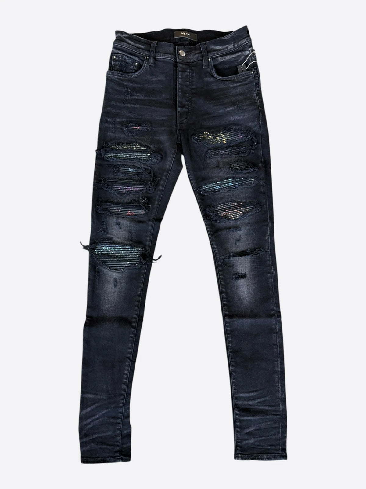 Amiri Rainbow Paisley Black Wash