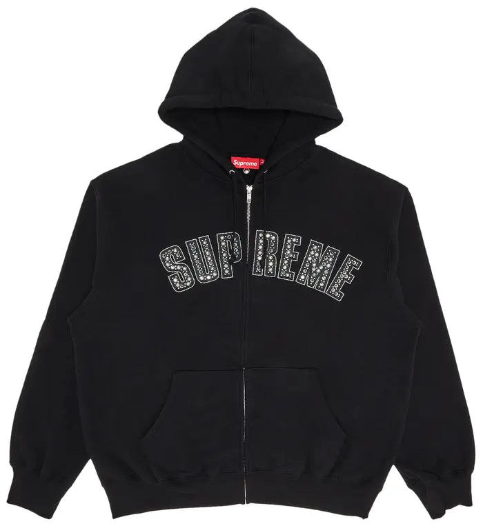 Supreme x B.B. Simon Zip Up Hooded Sweatshirt 'Black'