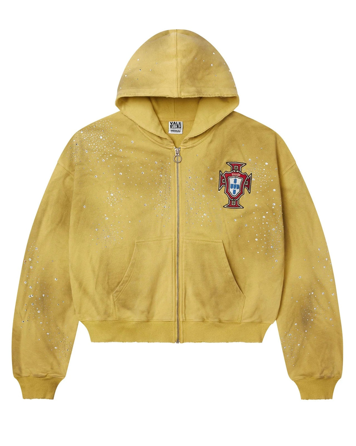 Vale Sun Clustered Zip Up Hoodie