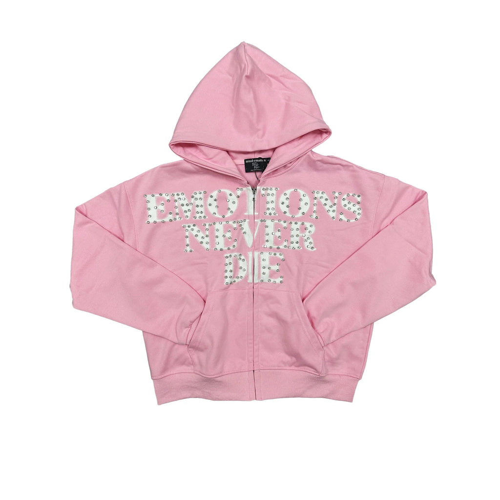 Mixed Emotion Pink 'END' Hoodie