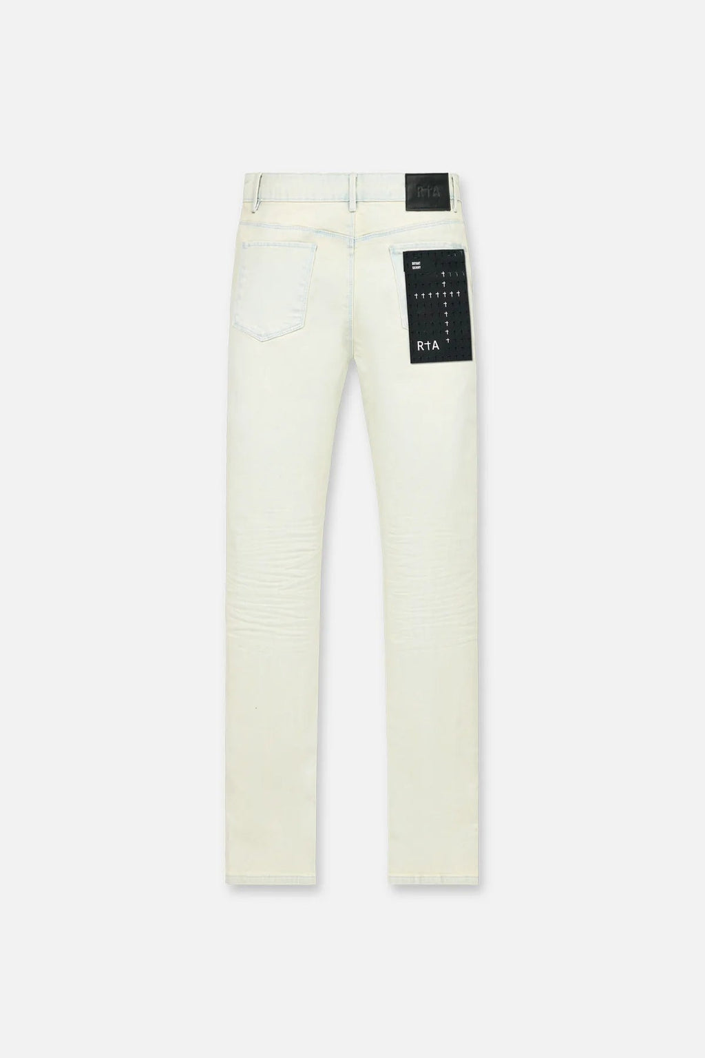 RTA Men's Bryant Skinny Jean 'Stormy Sky Cross Patch