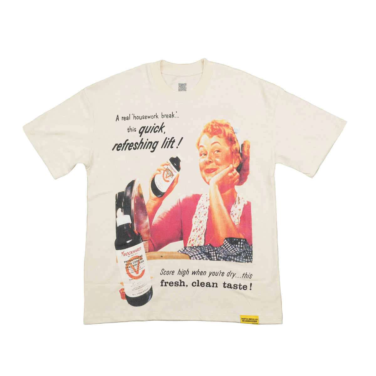 Awful Lot Of Cough Syrup Wockhardt T-Shirt Bone