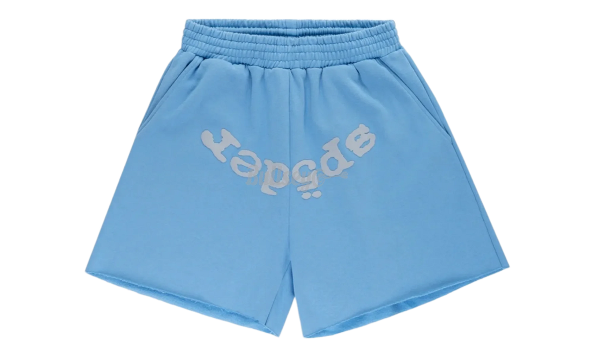 Sp5der OG Web V2 Shorts Dusty Blue