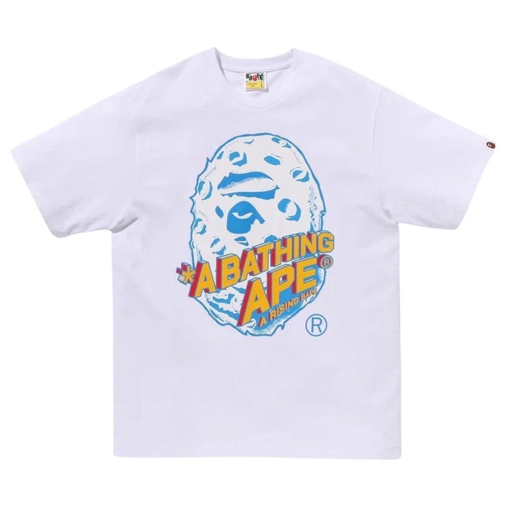 Bape Moon Ape T-Shirt White