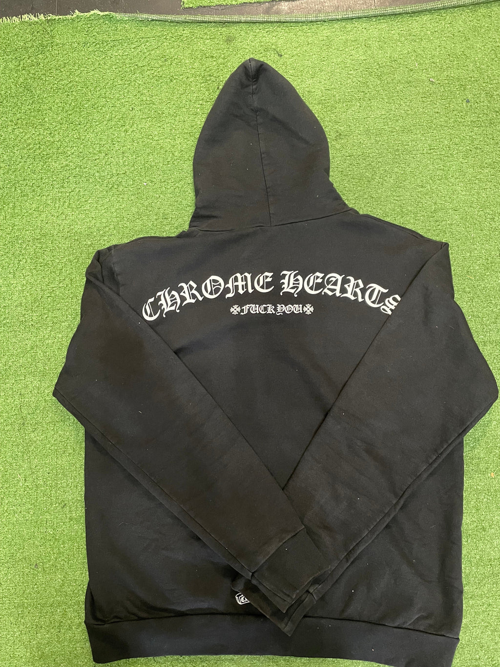 Chrome Hearts T-Bar Zip Up Hoodie