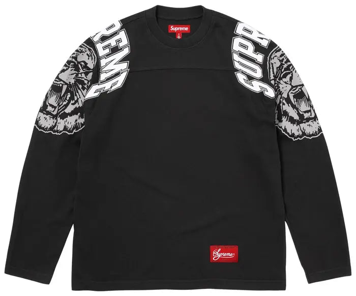 Supreme Mascot Long-Sleeve Football Top ‘Black’