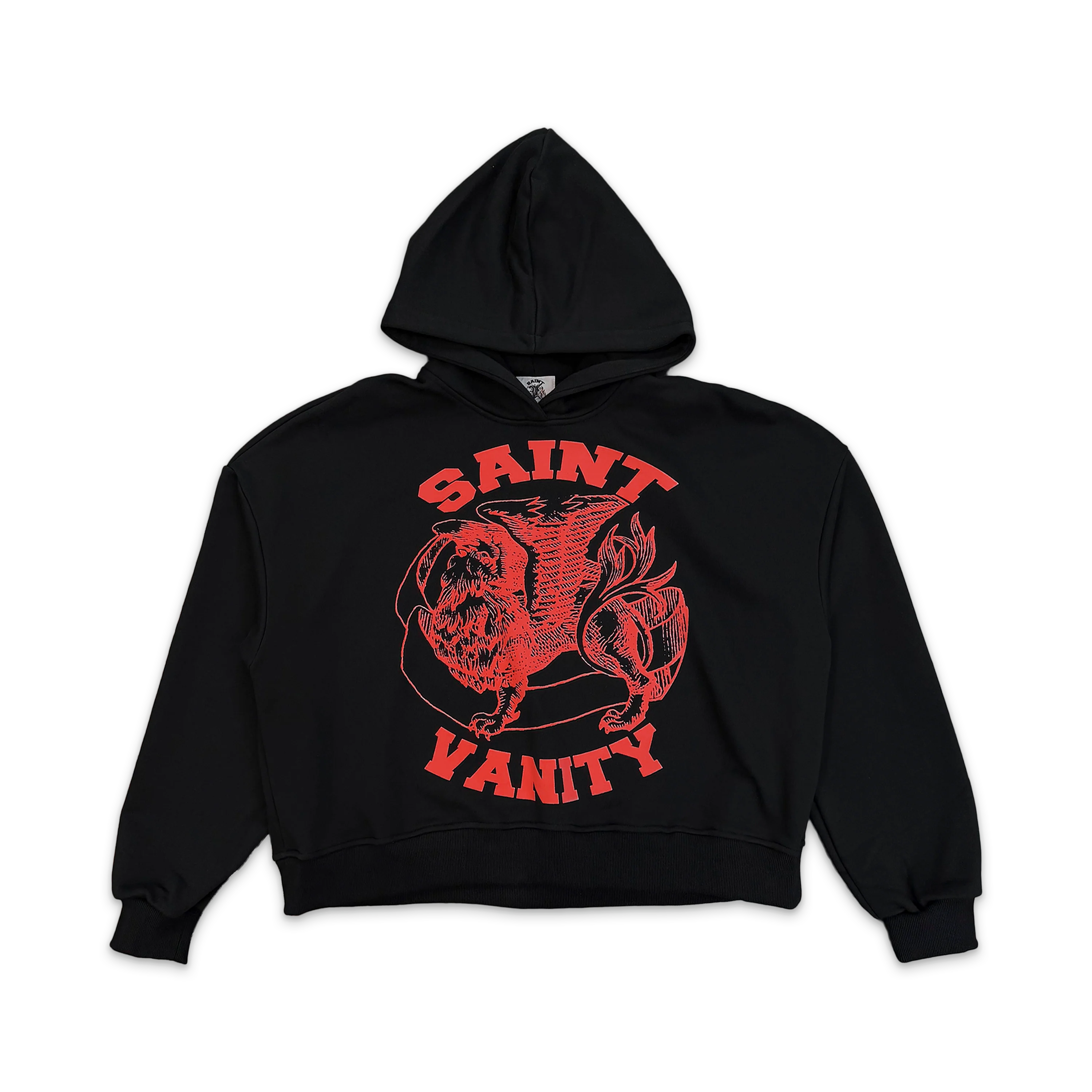 Saint Vanity Griffin Hoodie Black/Red