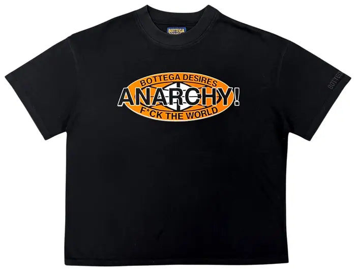 Bottega Desires 'Anarchy' Black Tee