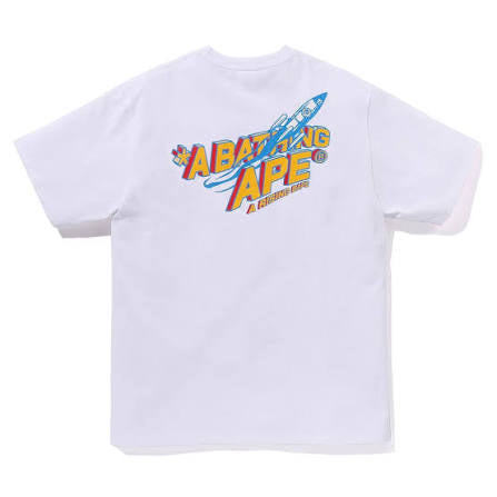 Bape Moon Ape T-Shirt White