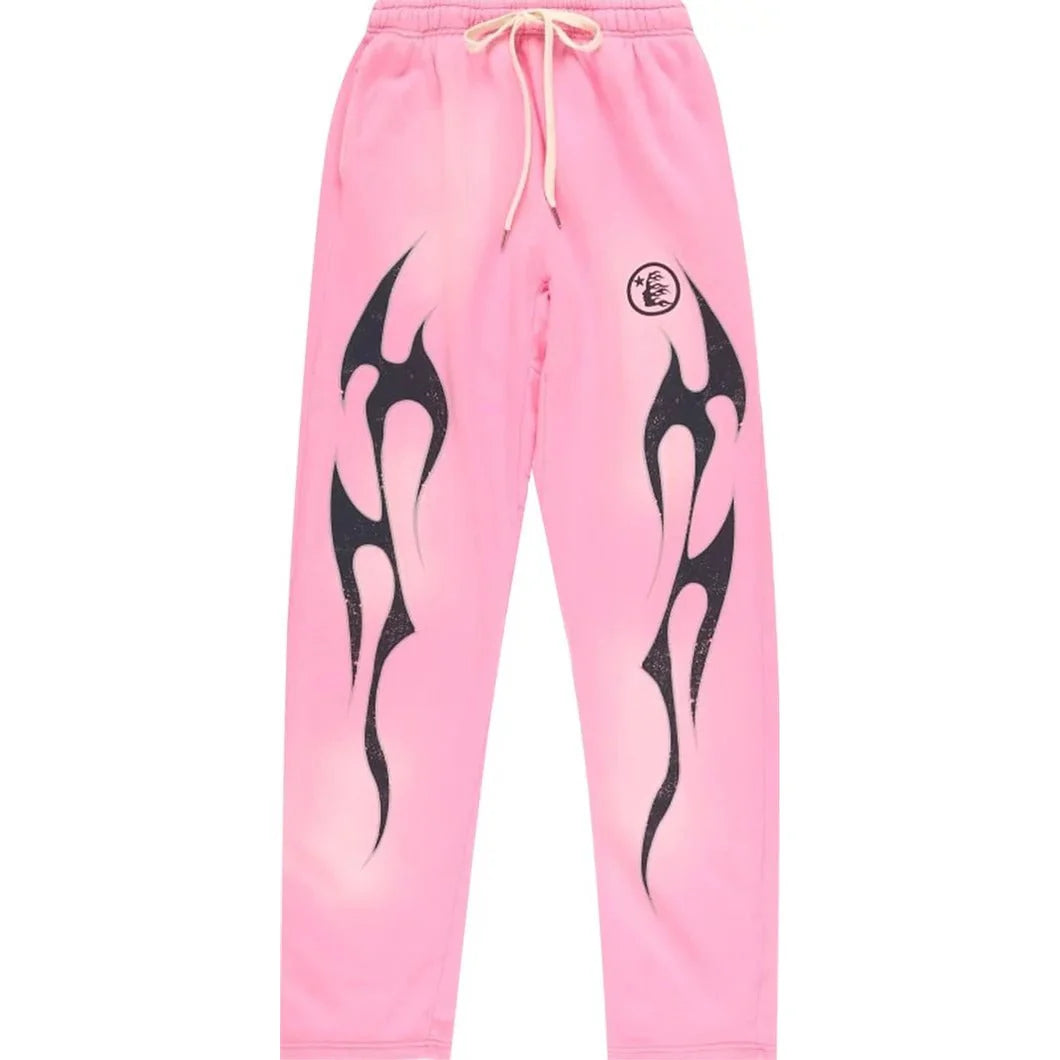 Hellstar Future Flame Sweatpants Pink