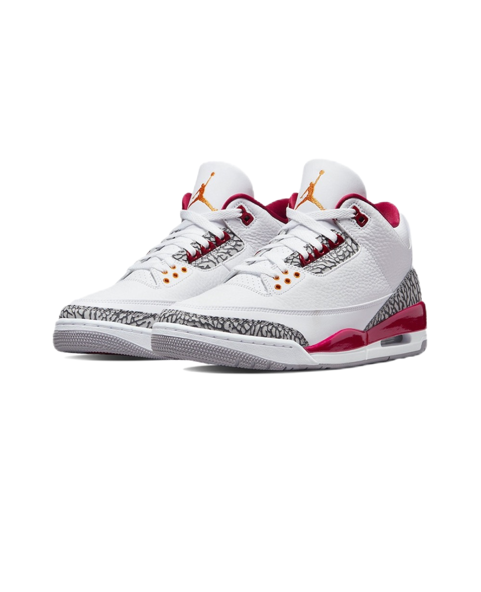 Jordan 3 Retro 'Cardinal Red'