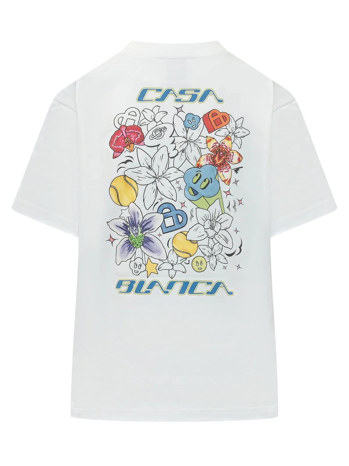 Casablanca Logo Printed  T-Shirt