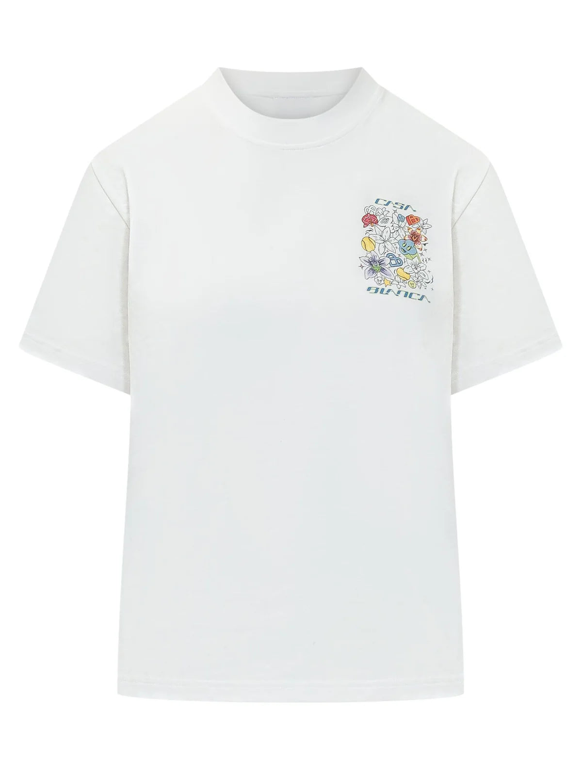 Casablanca Logo Printed  T-Shirt