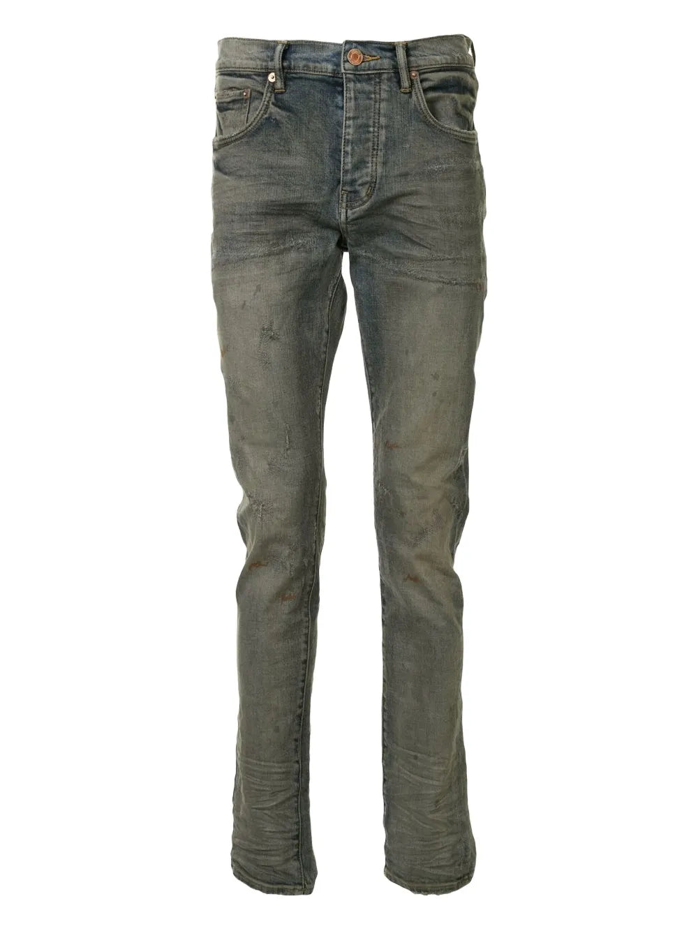 Purple Brand Oil Repair Skinny Jeans