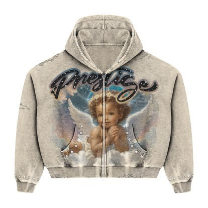 Prestige Angel Hoodie Blue