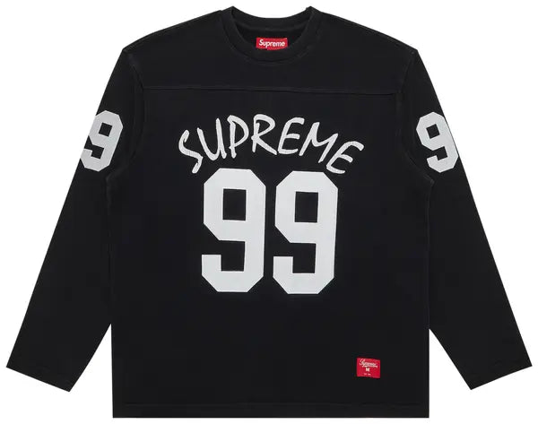 Supreme 99 Long-Sleeve Football Top 'Black'