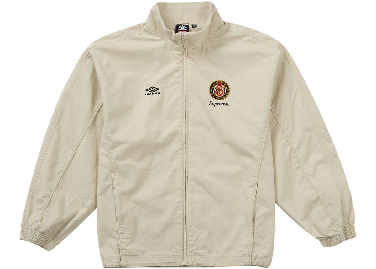 Supreme Umbro Cotton Ripstop Track Suit (SS26) Crème