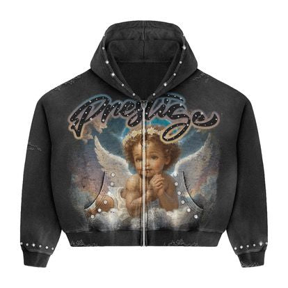 Prestige Angel Hoodie Blue
